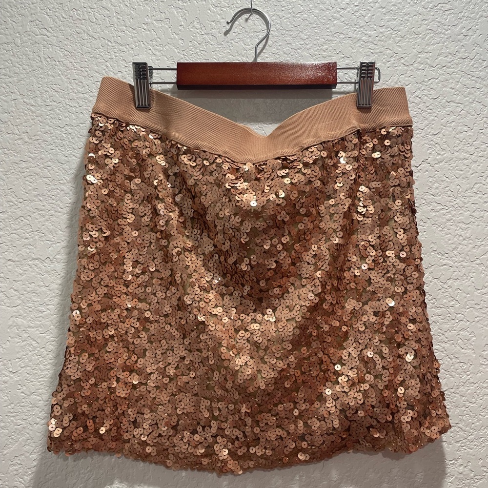 Forever 21 Sequin Mini Skirt - Size L